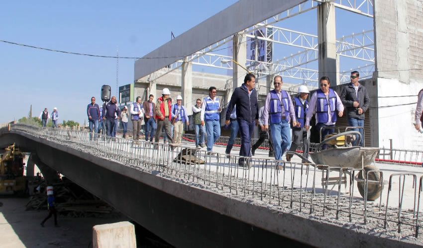 Fueron obras de carácter vial, social y judicial los sectores de infraestructura que el mandatario estatal supervisó