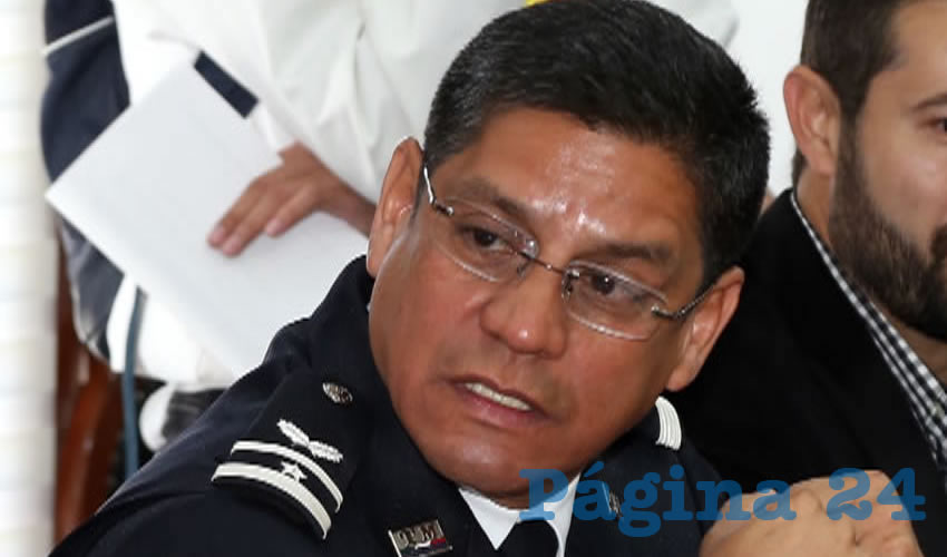José Héctor Benítez López, encargado de despacho de la SSPM (Foto: Eddylberto Luévano Santillán