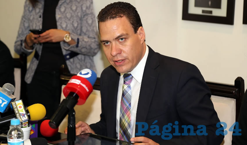 Francisco Ruiz L&oacute;pez, presidente estatal de la Coparmex (Foto: Eddylberto Lu&eacute;vano Santill&aacute;n)