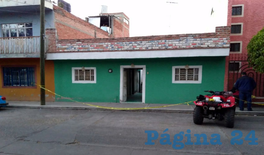 En esta vivienda, Brenda Garc&iacute;a Mu&ntilde;oz sigui&oacute; su vida normal creyendo que su esposo, Juan Jos&eacute; G&oacute;mez, dorm&iacute;a pl&aacute;cidamente