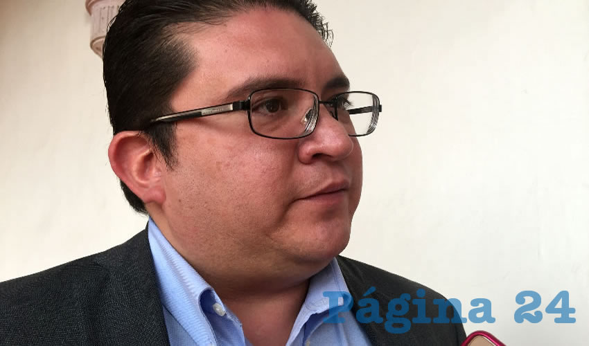 Rubén de Jesús Ibarra Reyes: “Estamos esperando respuesta de la federación, estamos haciendo las gestiones. La semana pasada el rector y yo estuvimos en la Ciudad de México en la SEP y la SHCP, además con representantes de bancadas de senadores zacatecanos” (Foto: Cristo González)