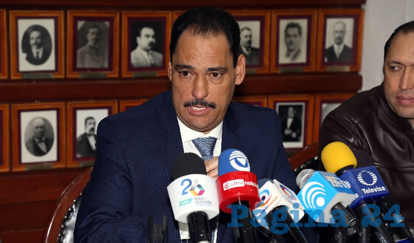 Juan Antonio Martín del Campo, presidente municipal de Aguascalientes (Foto: Eddylberto Luévano Santillán)