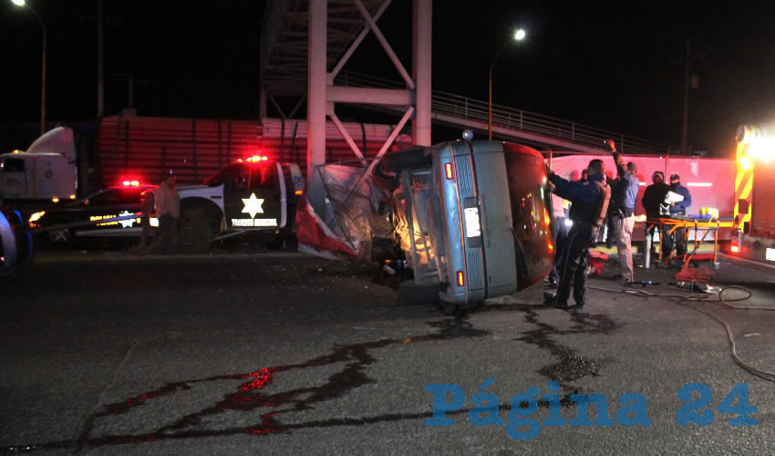Contra el pilar de un puente se estampó el ebrio Francisco Javier Sánchez Martínez
