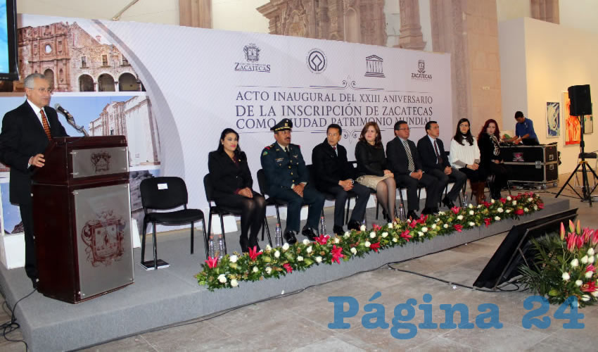 Rafael Sánchez Preza: Se prevé que al concluir este quinquenio, Zacatecas sea la ciudad en donde se hacen las mejores prácticas en favor de la protección y conservación del patrimonio cultural (Foto: Rocío Castro)