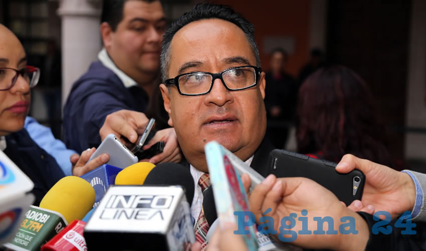 Gustavo Martínez Romero, jefe de Gabinete (Foto: Eddylberto Luévano Santillán)
