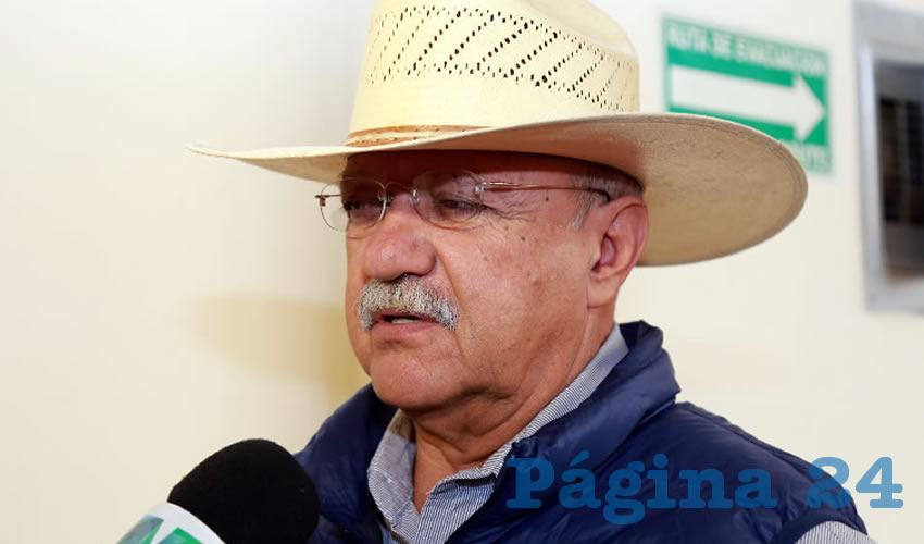 Rub&eacute;n &Aacute;ngel Berumen de la Cerda, presidente estatal de la Canaco