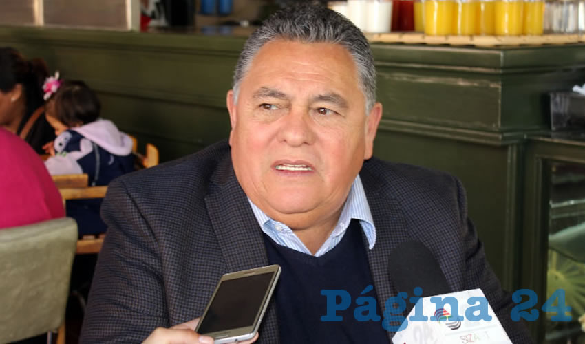 Arturo Ortiz Méndez: “El PRD no es un partido en donde se organicen los procesos de elección de dirigentes a contentillo de nadie; nosotros tenemos un estatuto el cual está siendo observado por las autoridades electorales” (Foto: Rocío Castro)