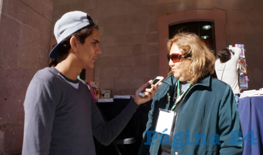 Marisela Rodríguez Agosta: “Mucha gente no tiene tiempo porque labora y aún no sale de vacaciones, pero ya se ha hecho una cultura altruista al acudir durante todo el año al asilo a regalar estos insumos” (Foto: Merari Martínez Castro)