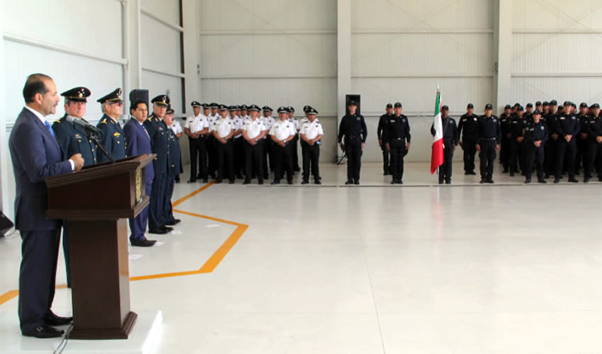 “Con trabajo vamos a dignificar la imagen de los policías en Aguascalientes”
