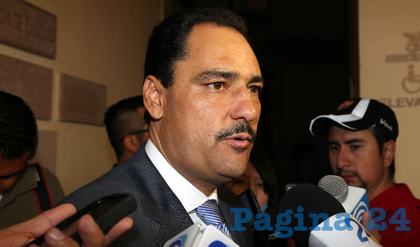 Juan Antonio Martín del Campo, presidente municipal de Aguascalientes (Foto: Eddylberto Luévano Santillán