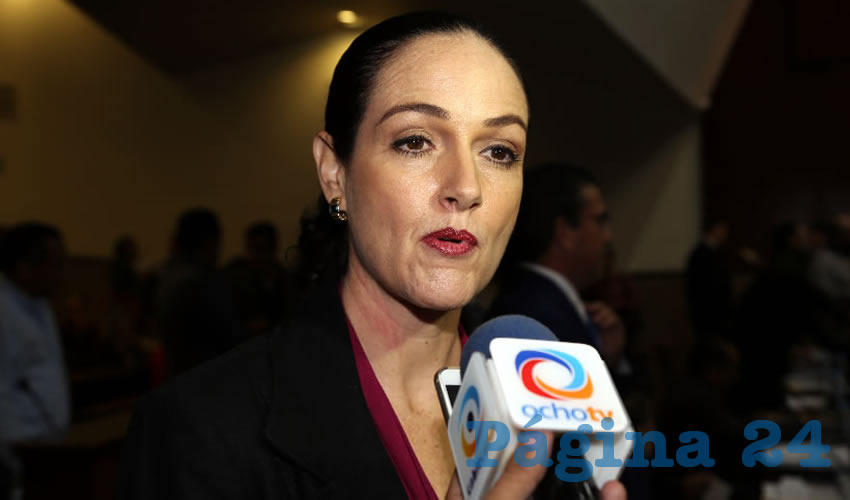 María Cristina Urrutia de la Vega, legisladora local