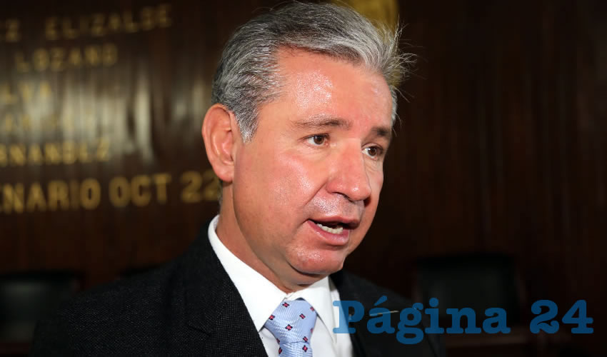Pedro de la Serna L&oacute;pez, presidente del CCEA (Foto: Eddylberto Lu&eacute;vano Santill&aacute;n)