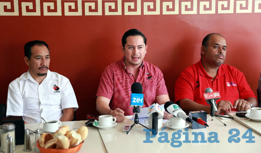 Jesús Enrique Ramírez Pérez, secretario general de la CROM en Aguascalientes