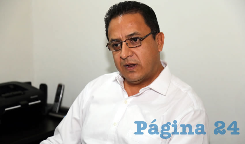 V&iacute;ctor Manuel Garc&iacute;a L&oacute;pez, secretario general del SUTHMH