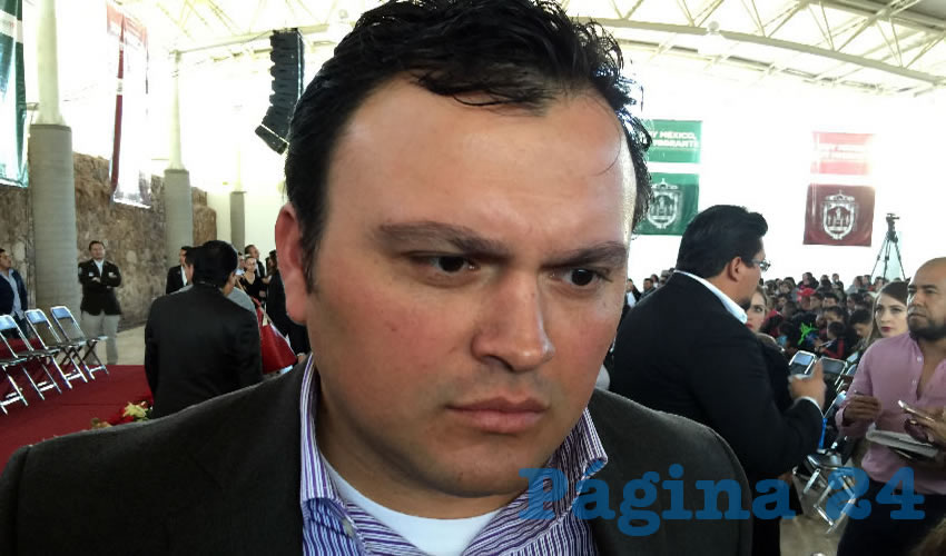 José de Jesús Vega Ordoñez: “No hay más de 25 mil mexicanos detenidos por alguna pena o delito grave, por lo que no se esperan repatriaciones masivas, ni que se llenen las fronteras” (Foto: Cristo González)