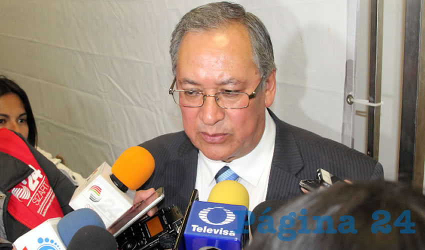 Miguel Rivera Villa: “Porque se trata de que mejoren desde el punto de vista salarial y que coadyuven en la operatividad de tránsito” (Foto: Rocío Castro)