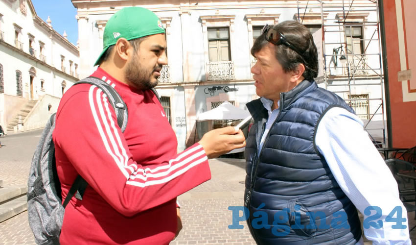 El prestador de servicios turísticos, informó que principalmente el turismo extranjero es el que acude a la entidad zacatecana con motivos culturales, en esta temporada son los museos