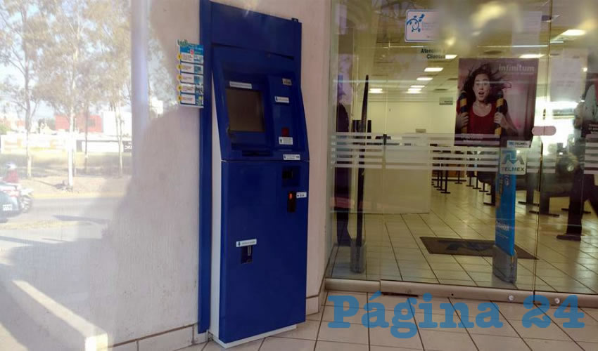 Telmex de avenida Mahatma Gandhi fue “visitado” por delincuentes