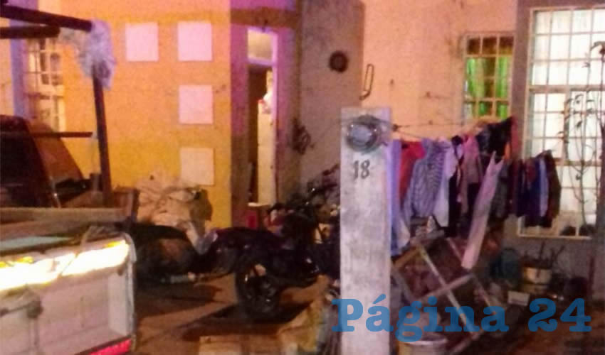 Domicilio en donde ejecutaron a padre e hijo