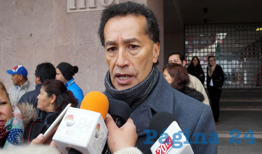 Catarino Martínez Díaz: “La administración no se puede detener ya que diciembre es un mes muy complejo para la vida social y administrativa” (Foto: Merari Martínez)