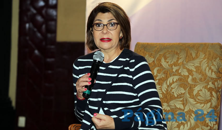 Angélica de la Peña Gómez, senadora del PRD (Foto: Eddylberto Luévano Santillán)