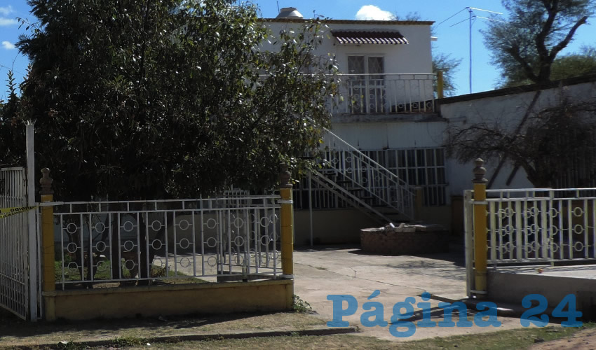 En esta vivienda se mató Lorenzo Esparza Loera