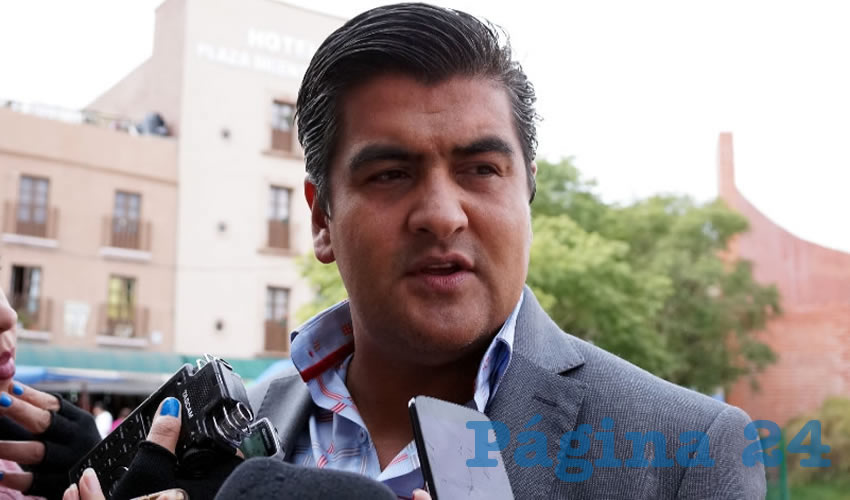 Cecilio Murillo Murillo: “Se ha estado platicando con Petróleos Mexicanos (Pemex) para tratar de resolver la problemática sobre todo en las estaciones que carecen de combustible” (Foto: Merari Martínez Castro)