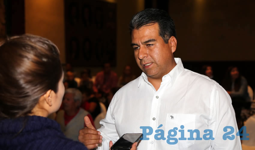 Cuauht&eacute;moc Escobedo Tejada, alcalde electo de Pabell&oacute;n de Arteaga (Foto: Eddylberto Lu&eacute;vano Santill&aacute;n)