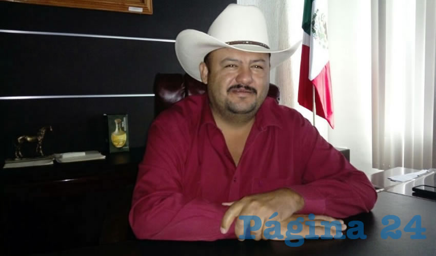 Fernando Marmolejo Montoya, alcalde de Rincón de Romos