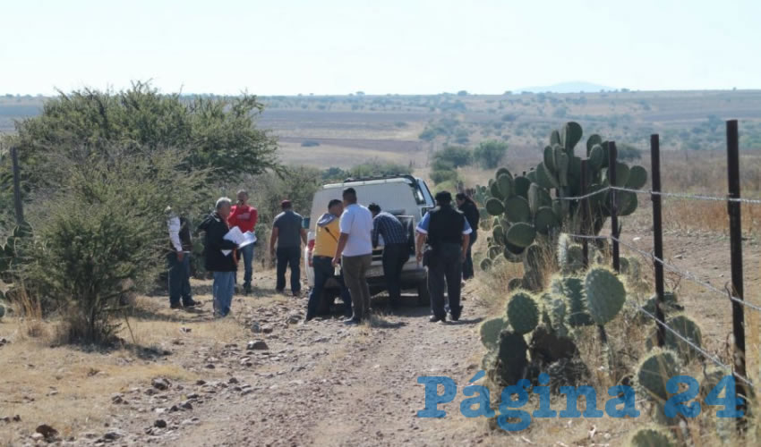 Periciales realizaron el levantamiento del cadáver