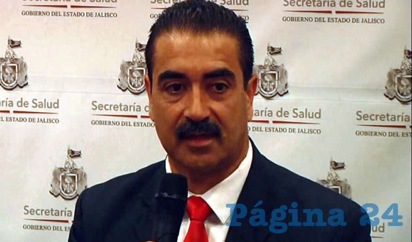 Alberto Ocampo Chavarría, jefe del Departamento de Medicina Preventiva de la Secretaría de Salud, explicó que en los centros de salud hay disponibilidad de la vacuna, por lo que recomendó a la población ponérsela/Foto: Francisco Andalón López 