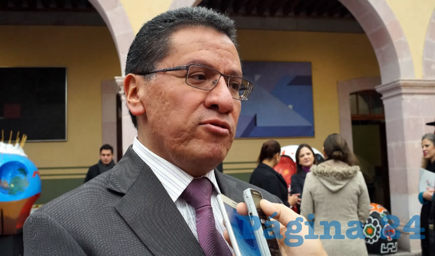 Armando Ávalos Arellano: “Un juzgado familiar del distrito judicial de la capital recibe al año 800 asuntos, en esos 800 asuntos hay infinidad de tareas que realizar; hay audiencias y pruebas que desahogar” (Foto: Merari Martínez)