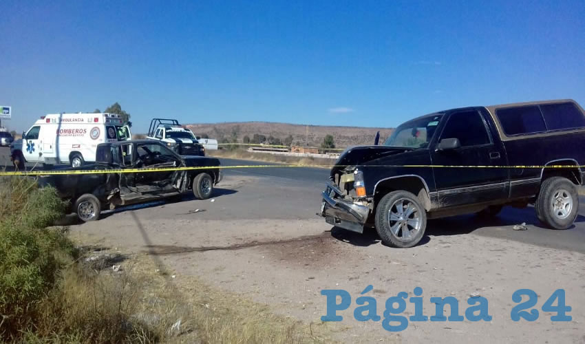 Así quedó la camioneta conducida por el puberto, ahora homicida