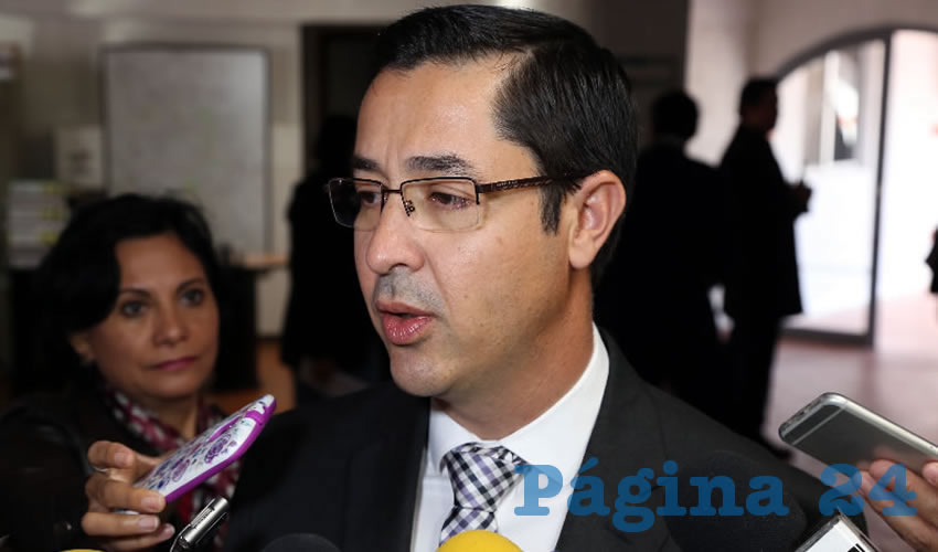 Luis Fernando Landeros Ortiz, consejero presidente del IEE
