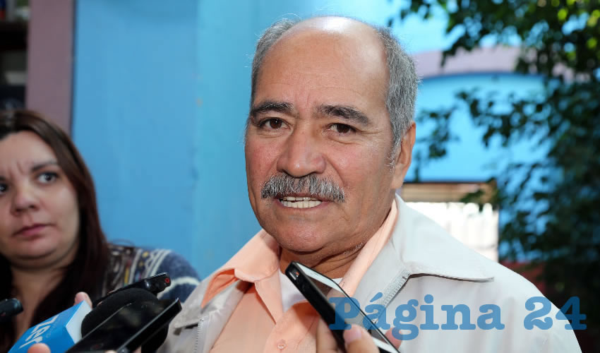 Jos&eacute; Lazar&iacute;n Hern&aacute;ndez, secretario general del SNTMARN