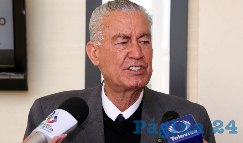Roberto Díaz Ruiz, presidente estatal de la Canacar (Foto: Eddylberto Luévano Santillán)