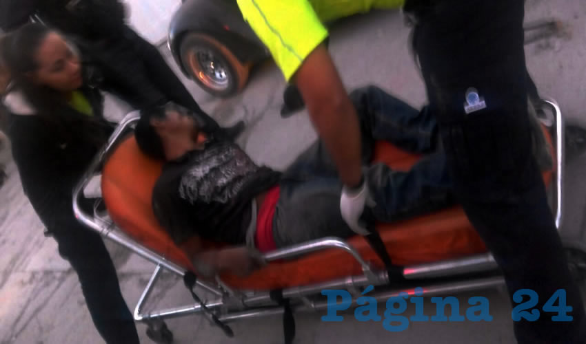 Baltazar Pérez Vázquez fue internado en el Hospital Hidalgo
