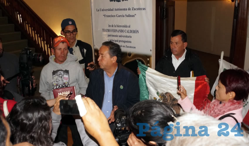 Efraín Arteaga Domínguez: “(Rosario) Dio indicaciones al delegado estatal que hay un litigio agrario en curso por la vía de terrenos nacionales e indicó a la secretaria general de gobierno, Hilda Torres Rodríguez, que respetaran el trámite y no movieran nada” (Foto: Merari Martínez Castro)