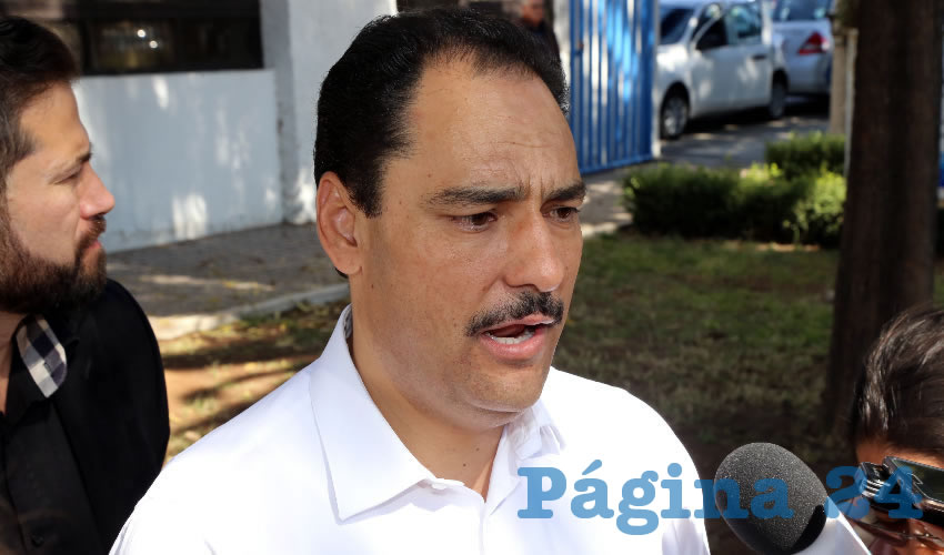 Juan Antonio Mart&iacute;n del Campo, presidente municipal de Aguascalientes (Foto: Eddylberto Lu&eacute;vano Santill&aacute;n)