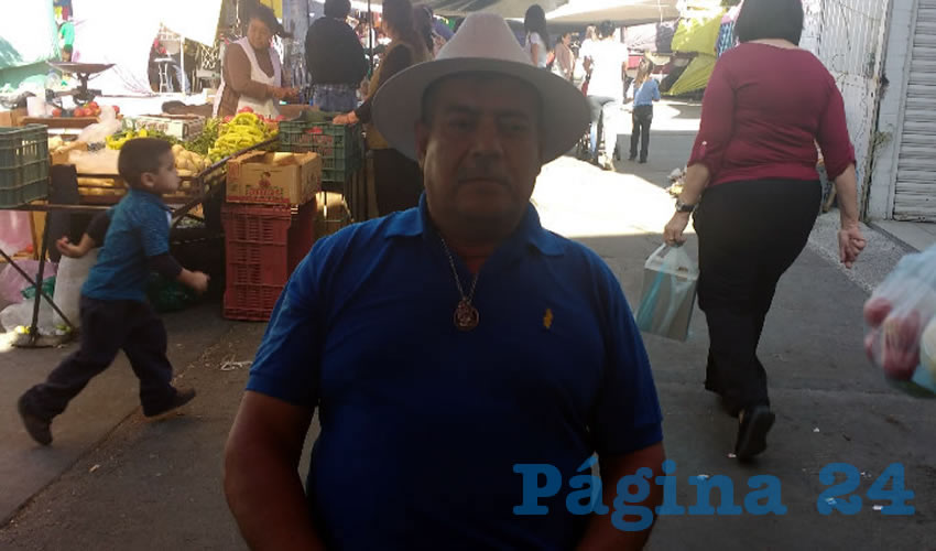 Armando de Luna Rodr&iacute;guez, uno de los afectados en el incendio de San Felipe