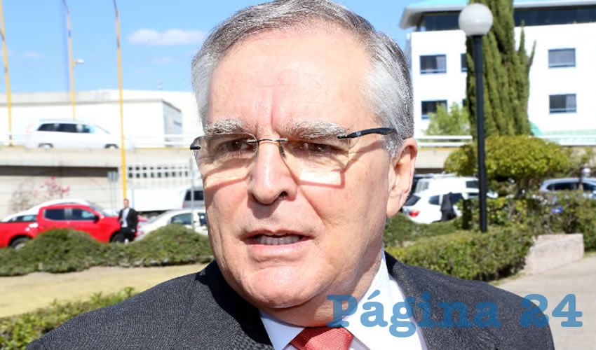 Miguel Romo Medina, senador de la Rep&uacute;blica (Foto: Eddylberto Lu&eacute;vano Santill&aacute;n)