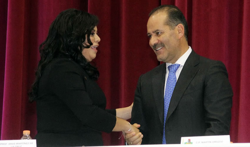 Con Ira&iacute;s Mart&iacute;nez de la Cruz, alcaldesa de San Francisco de los Romo