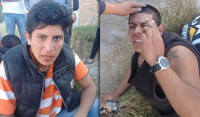 Obed Guadalupe Espinoza Sánchez y Hugo Hernández Rodríguez