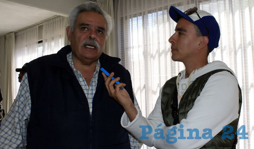 José Luis Medina Lizalde: “La población mexicana estará muy castigada para el siguiente año, lo mejor que se puede esperar de esto es que se detonará la participación masiva de los ciudadanos para ponerle fin a este régimen de pesadilla en el país” (Foto: Rocío Castro Alvarado)