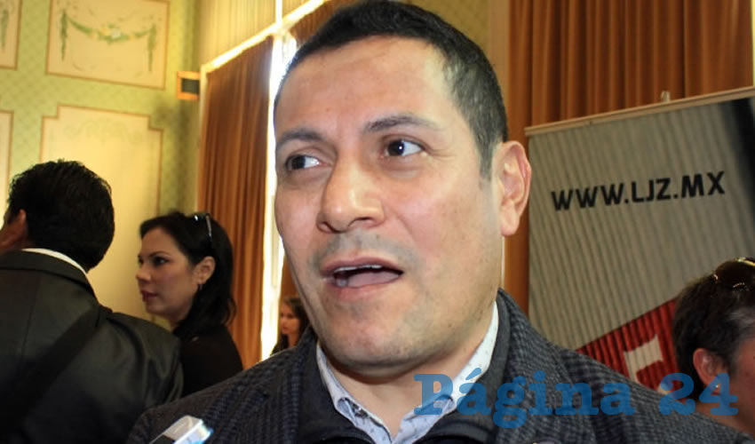 Juan José Estrada Hernández: “Dependemos mucho del presupuesto, mucho trabajo se puede hacer sin dinero, pero desafortunadamente muchas cosas no se pueden hacer si presupuesto, estamos al pendiente para saber cuándo se entrega el presupuesto que es alrededor de 17 millones de pesos” (Foto: Rocío Castro Alvarado)