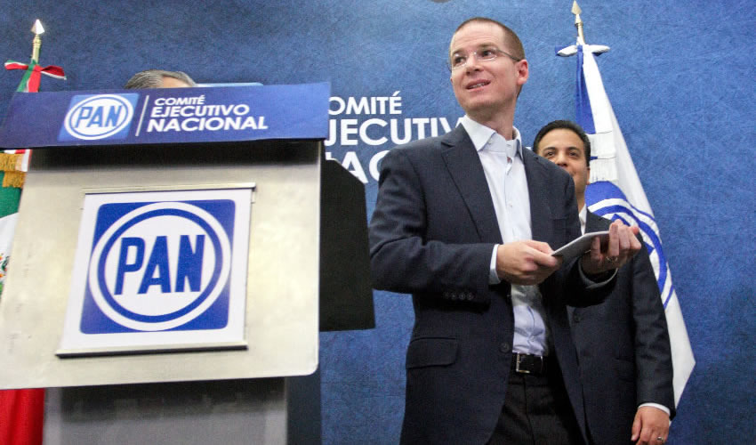 Ricardo Anaya, presidente nacional del PAN (Foto: Archivo/ Isaac Esquivel/ Cuartoscuro)
