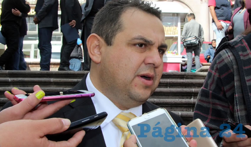 Antonio Guzmán Fernández: Destinarán subsidio estatal para “saneamiento” financiero (Foto Rocío Castro Alvarado)