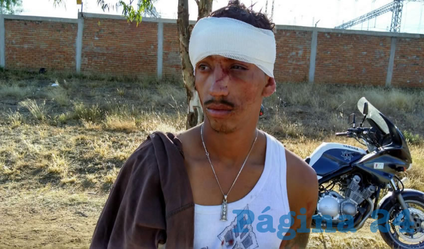 Iván Marcelino Reyes Carreón sufrió golpes y un balazo en la espalda