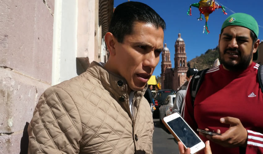 Julio César Nava de la Riva: “El tema del impuesto ecológico es una iniciativa del gobierno del estado y nosotros estamos atentos a los temas técnicos y la metodología, la forma en que el estado llevará los trámites jurídicos administrativos para identificar los posibles temas técnicos de contaminación” (Foto: Merari Martínez Castro)