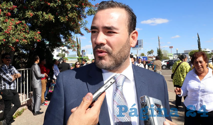 Mauricio Gonz&aacute;lez L&oacute;pez, presidente de la Comisi&oacute;n de Derechos Humanos en el Cabildo (Foto: Eddylberto Lu&eacute;vano Santill&aacute;n)
